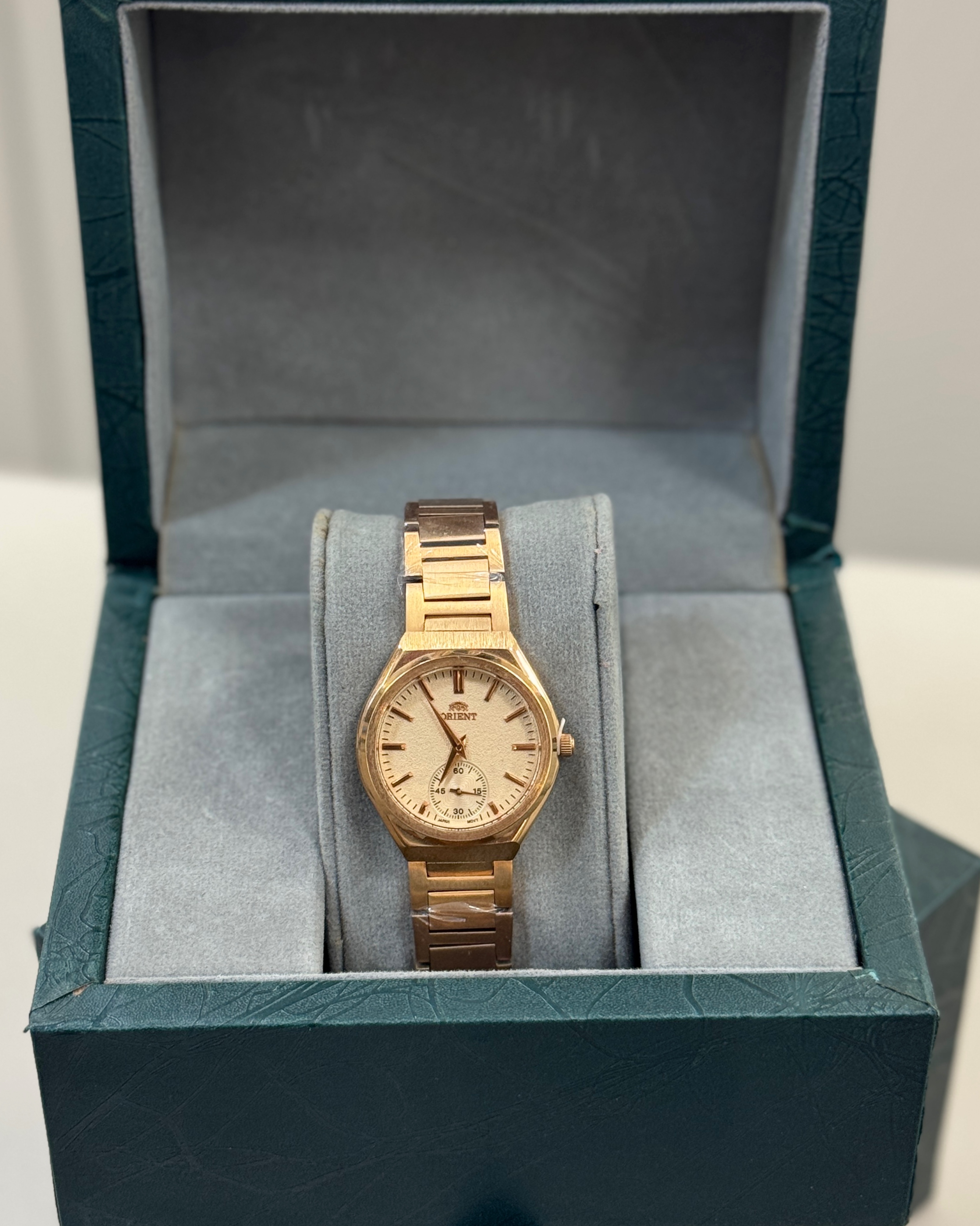 خرید ساعت مچی زنانه اورینت ORIENT رنگ رز گلد